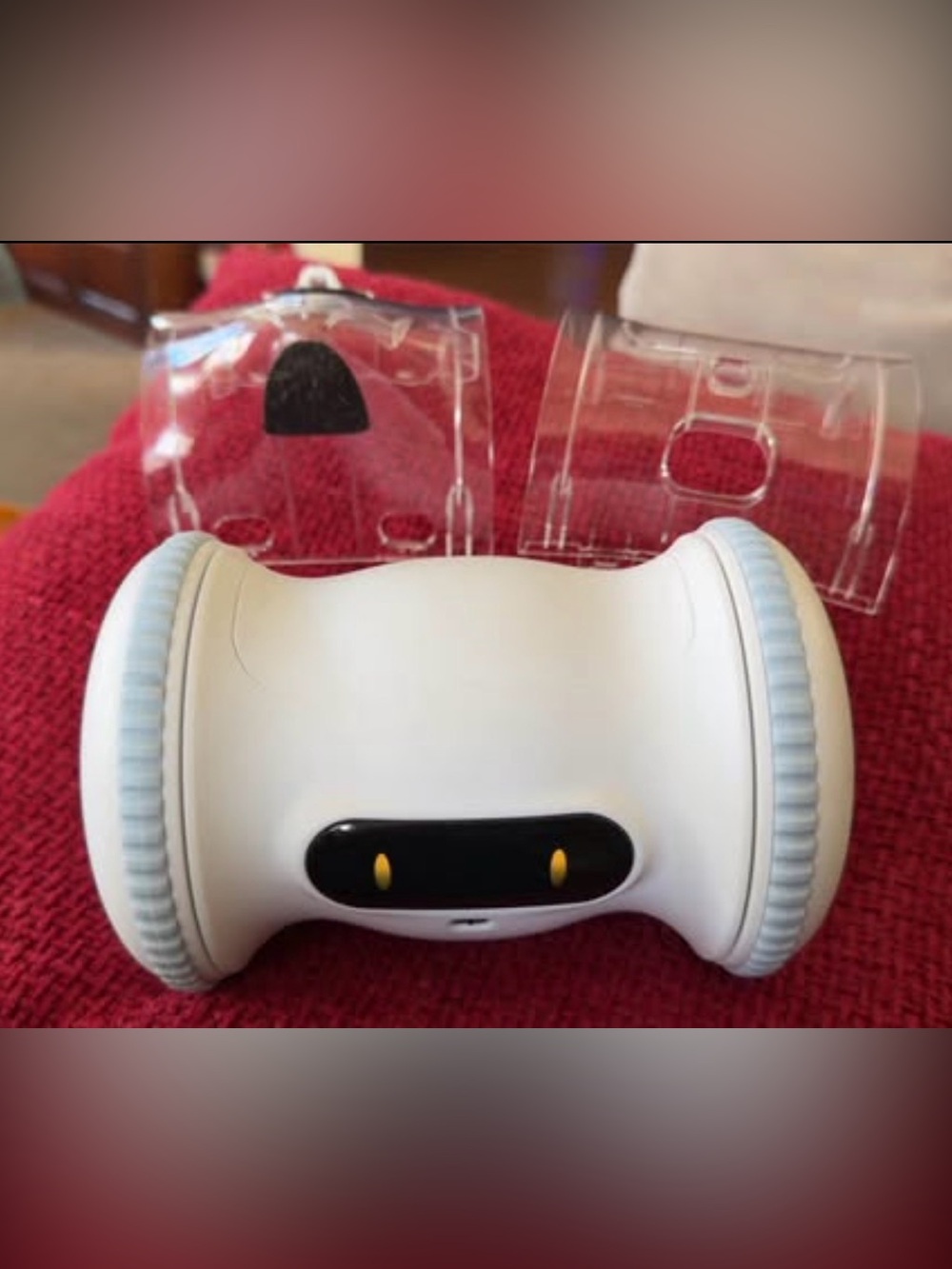 VARRAM robot toy treat dispenser for pets dog cat remote controlled on app kids